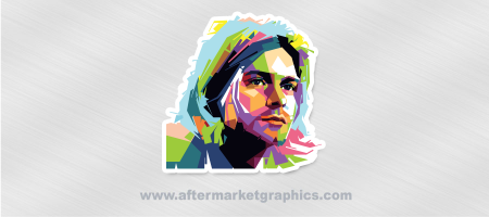 Kurt Cobain Mosaic Sticker
